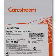 Рентгенівська плівка для загальної рентгенології Carestream Health (Kodak) MXBE 13х18 см