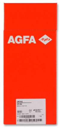 Рентгенівська плівка для загальної рентгенології Agfa CP - GU M 18х43 см