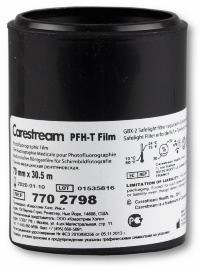 Рентгенівська плівка для флюорографії Carestream Health (Kodak) PFH - T 70мм x 30,5м