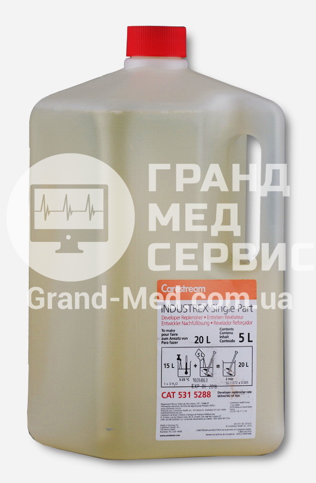Проявник для автоматичної обробки Carestream Industrex (Kodak) Developer 2x20л