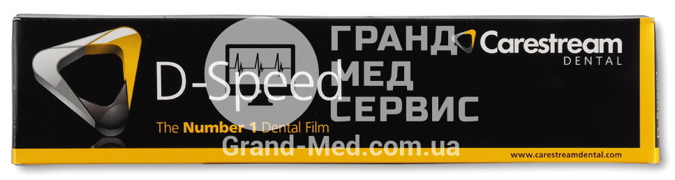 Рентгенівська плівка для стоматології Carestream Dental (Kodak) D - speed 31x41 mm