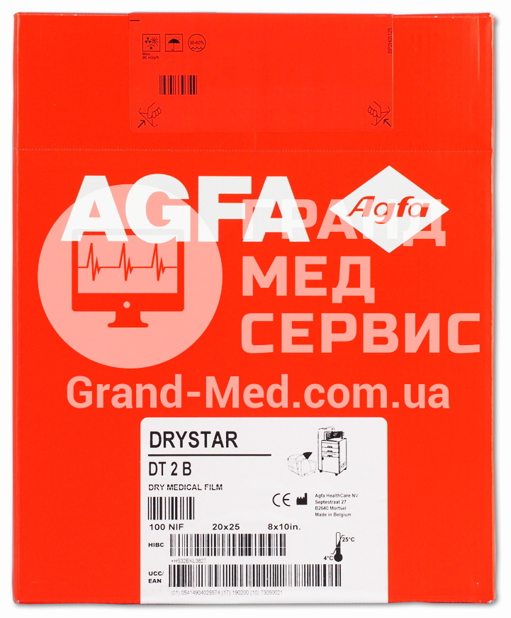 Суха термічна плівка Agfa Drystar DT 2 B 20x25 см