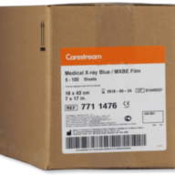 Рентгеновская плёнка для общей рентгенологии Carestream Health (Kodak) MXBE 18х43 см