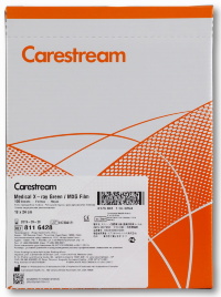 Рентгеновская плёнка для общей рентгенологии Carestream Health (Kodak) MXG 18х24 см