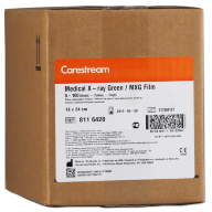 Рентгеновская плёнка для общей рентгенологии Carestream Health (Kodak) MXG 18х24 см
