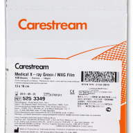 Рентгеновская плёнка для общей рентгенологии Carestream Health (Kodak) MXG 13х18 см