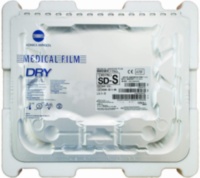 Голубая термоплёнка Konica Minolta Drypro SD-S 25x30 (125)