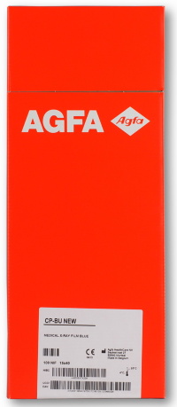 Рентгеновская плёнка для общей рентгенологии Agfa CP-BU New NIF 15x40 см