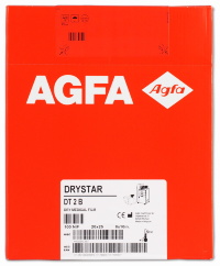 Рентгеновская термоплёнка для общей рентгенологии Agfa Drystar DT 2 B 20x25 см